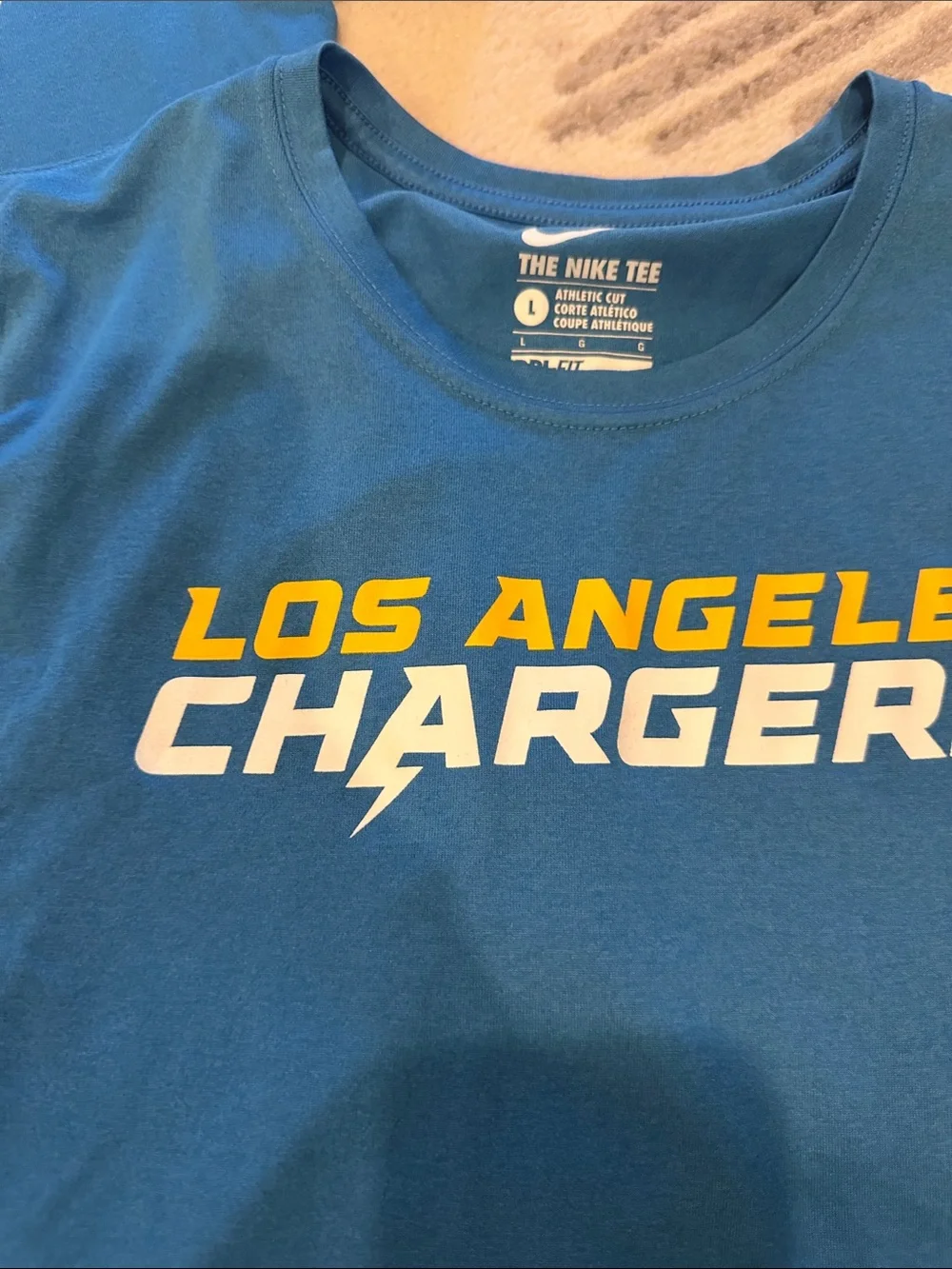 3 Nike Dri-Fit Los Angeles Chargers Youth Tees